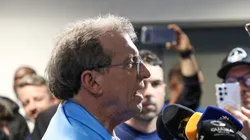 Odorico Roman durante entrevista após vencer eleição. Foto: ANGELO PIERETTI/GRÊMIO FBPA.