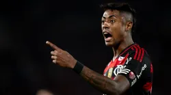 Bruno Henrique em campo pelo Flamengo. Foto: Jorge Rodrigues/AGIF