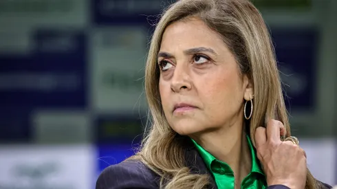 SP – SAO PAULO – 06/11/2025 – BRASILEIRO A 2025, PALMEIRAS X SANTOS – Leila Pereira presidente do Palmeiras antes da partida contra o Santos no estadio Arena Allianz Parque pelo campeonato Brasileiro A 2025. Foto: Fabio Giannelli/AGIF