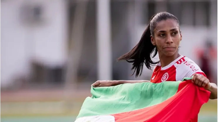 Bruna Benites se posicionou após fala de Ramón Díaz - Foto: Lucas Bubols/Internacional