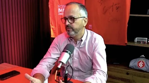 Roberto Melo, vice-presidente do Inter em entrevista (Foto: Reprodução / Youtube)