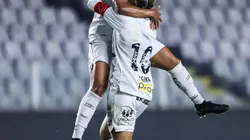 Sereias da Vila comemoram goleada. Foto: Reinaldo Campos/Santos FC
