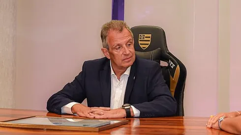 Presidente do Flamengo, Bap. Foto: Paula Reis/Flamengo