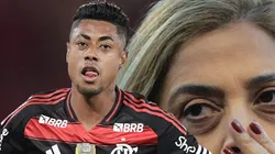 Leila Pereira joga pressão no julgamento de Bruno Henrique - Fotos: Thiago Ribeiro/AGIF e Ettore Chiereguini/AGIF