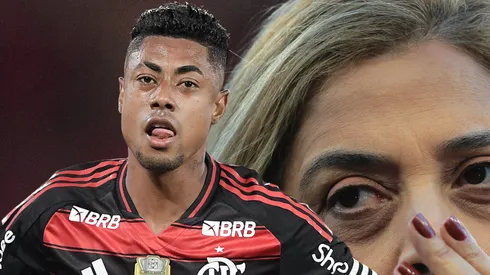 Leila Pereira joga pressão no julgamento de Bruno Henrique - Fotos: Thiago Ribeiro/AGIF e Ettore Chiereguini/AGIF