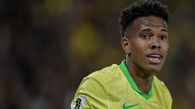 Estêvão é um dos destaques da 'Era Ancelotti' na Seleção Brasileira - Foto: Thiago Ribeiro/AGIF