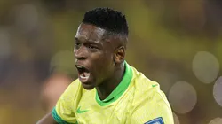 Luiz Henrique comemorando gol pela Seleção Brasileira