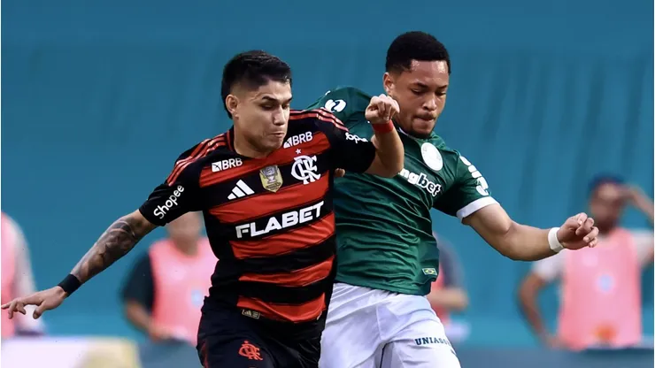 Palmeiras x Flamengo. Foto: Marcello Zambrana/AGIF