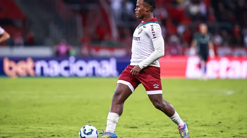RS - PORTO ALEGRE - 01/06/2025 - BRASILEIRO A 2025, INTERNACIONAL X FLUMINENSE - John Arias jogador do Fluminense durante partida contra o Internacional no estadio Beira-Rio pelo campeonato Brasileiro A 2025. Foto: Maxi Franzoi/AGIF