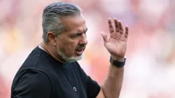 Boto durante partida entre Flamengo e Grêmio