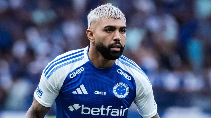 Gabigol durante Cruzeiro x Fluminense, no Mineirão. Foto: Gustavo Aleixo/Cruzeiro