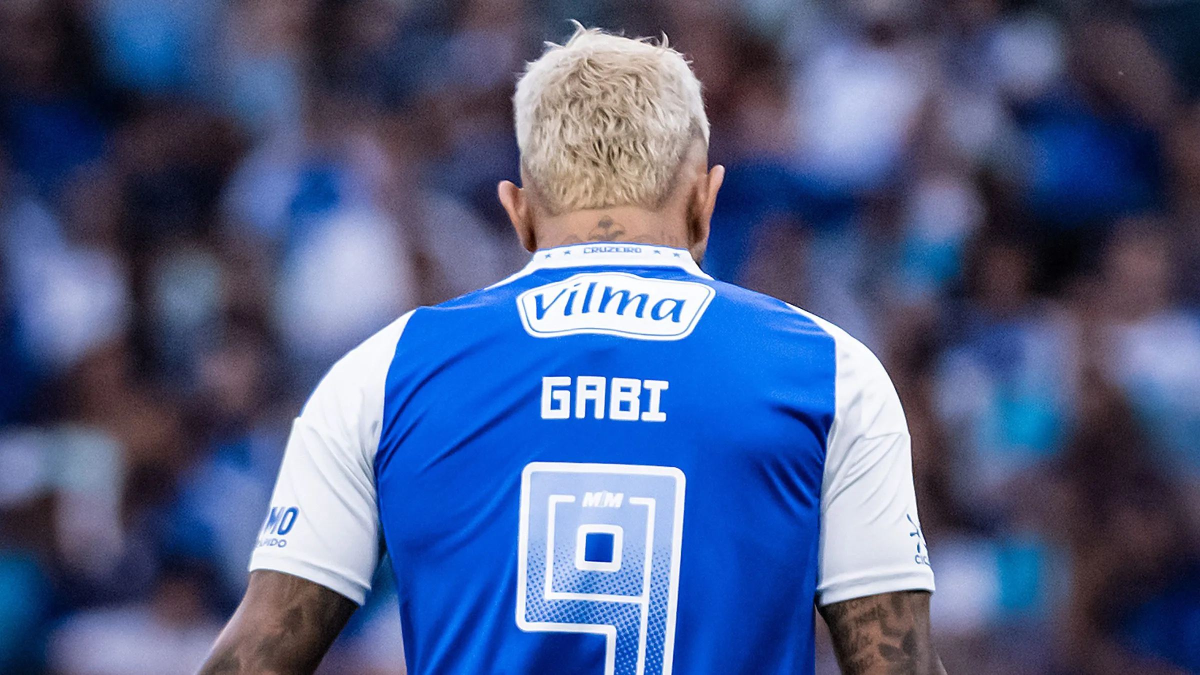 Gabigol durante Cruzeiro x Fluminense, no Mineirão. Foto: Gustavo Aleixo/Cruzeiro