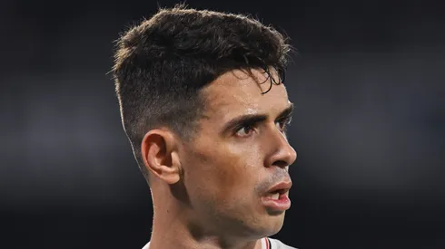 Oscar, meia-atacante do São Paulo em partida pelo campeonato brasileiro (Foto: Hernan Cortez/Getty Images)