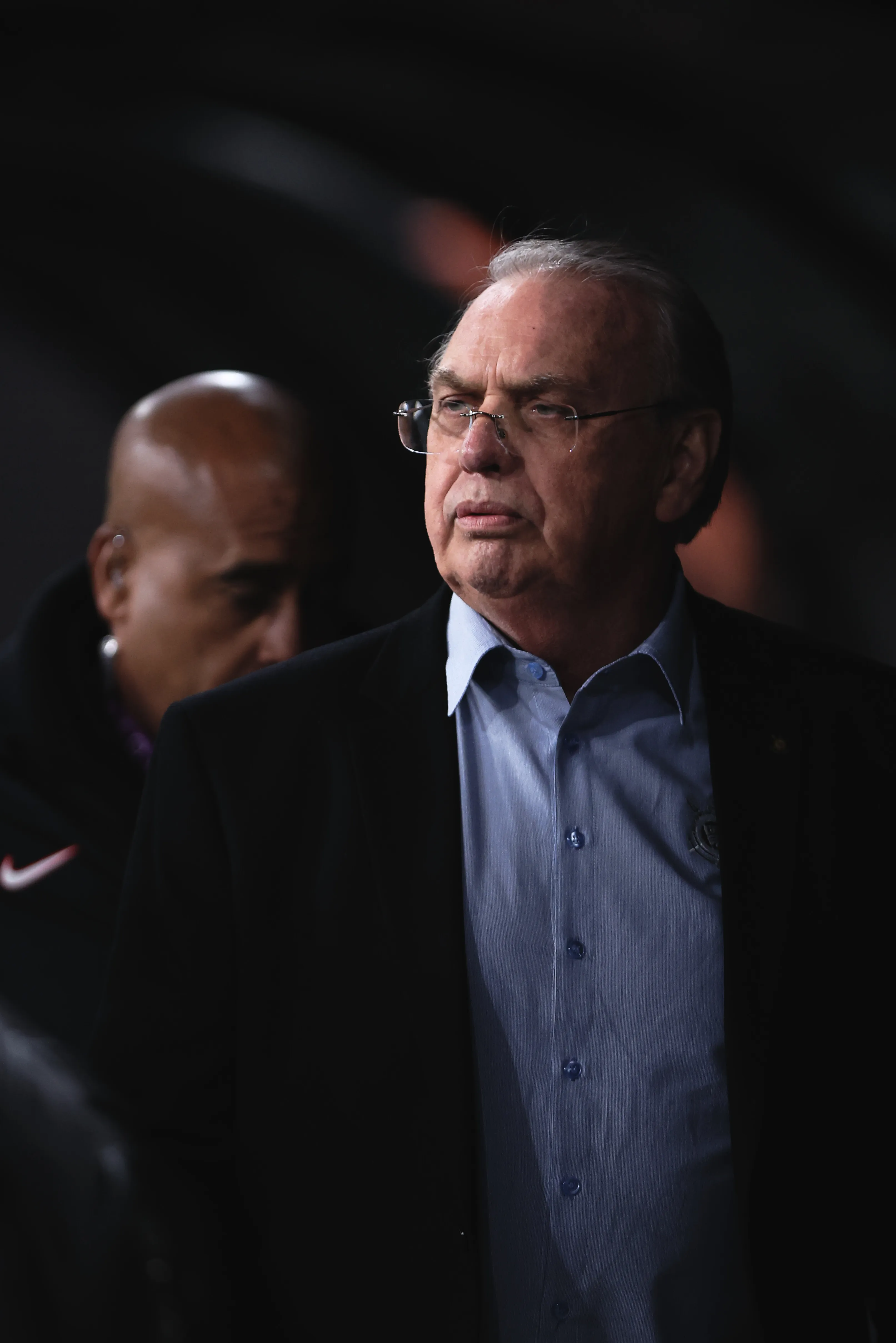 Osmar Stabile, presidente do Corinthians, não esteve presente em reunião na CBF na última segunda – Foto: Ettore Chiereguini/AGIF