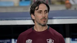 Luis Zubeldia tecnico do Fluminense durante partida contra o Ceara no estadio Maracana pelo campeonato Brasileiro A 2025. Foto: Thiago Ribeiro/AGIF