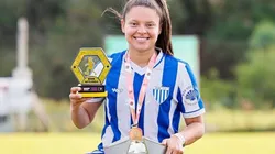 Brendha acerta com o Coritiba. Foto: Reprodução/Instagram