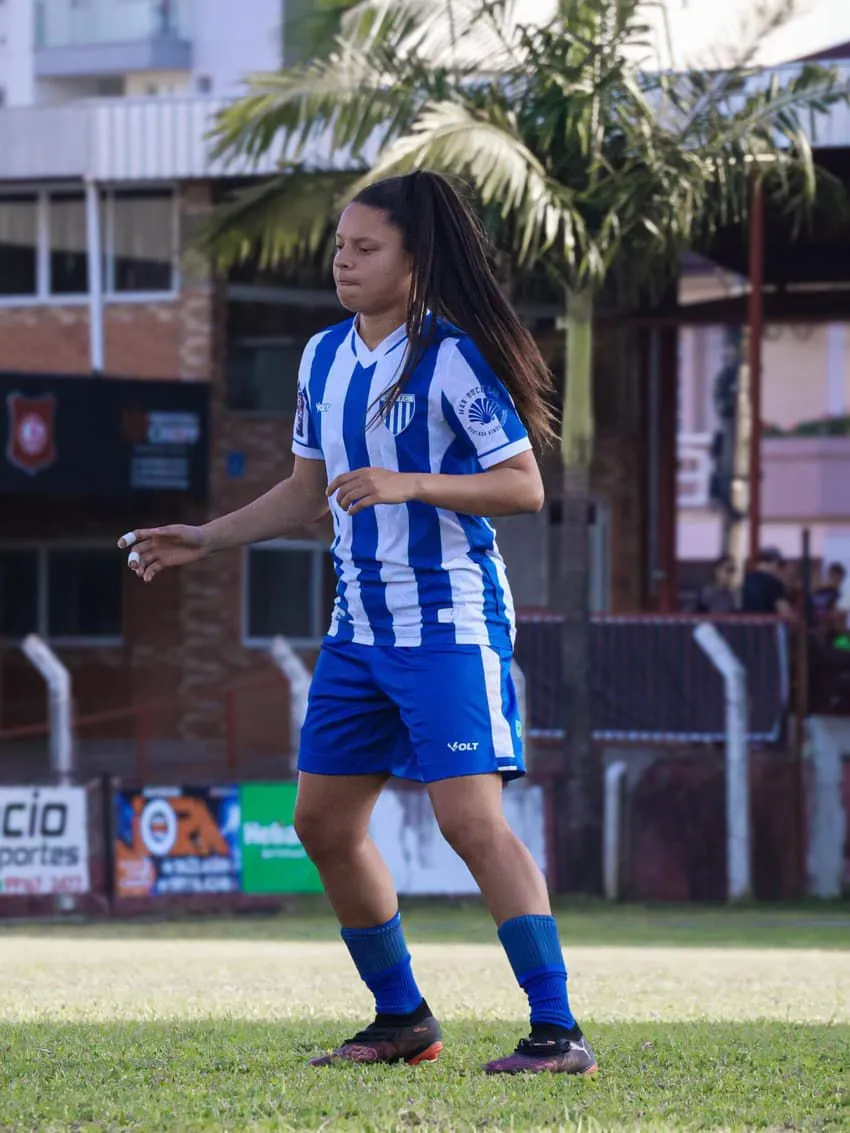 Brendha, ex-jogadora do Avaí. Foto: Lua Matias/Avaí FC