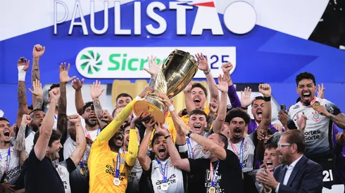 Corinthians campeão do Paulistão 2025. Foto: Ettore Chiereguini/AGIF