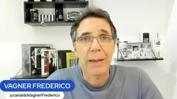 Vagner Frederico, jornalista e setorista do Santos. Foto: Reprodução/Canal YouTube