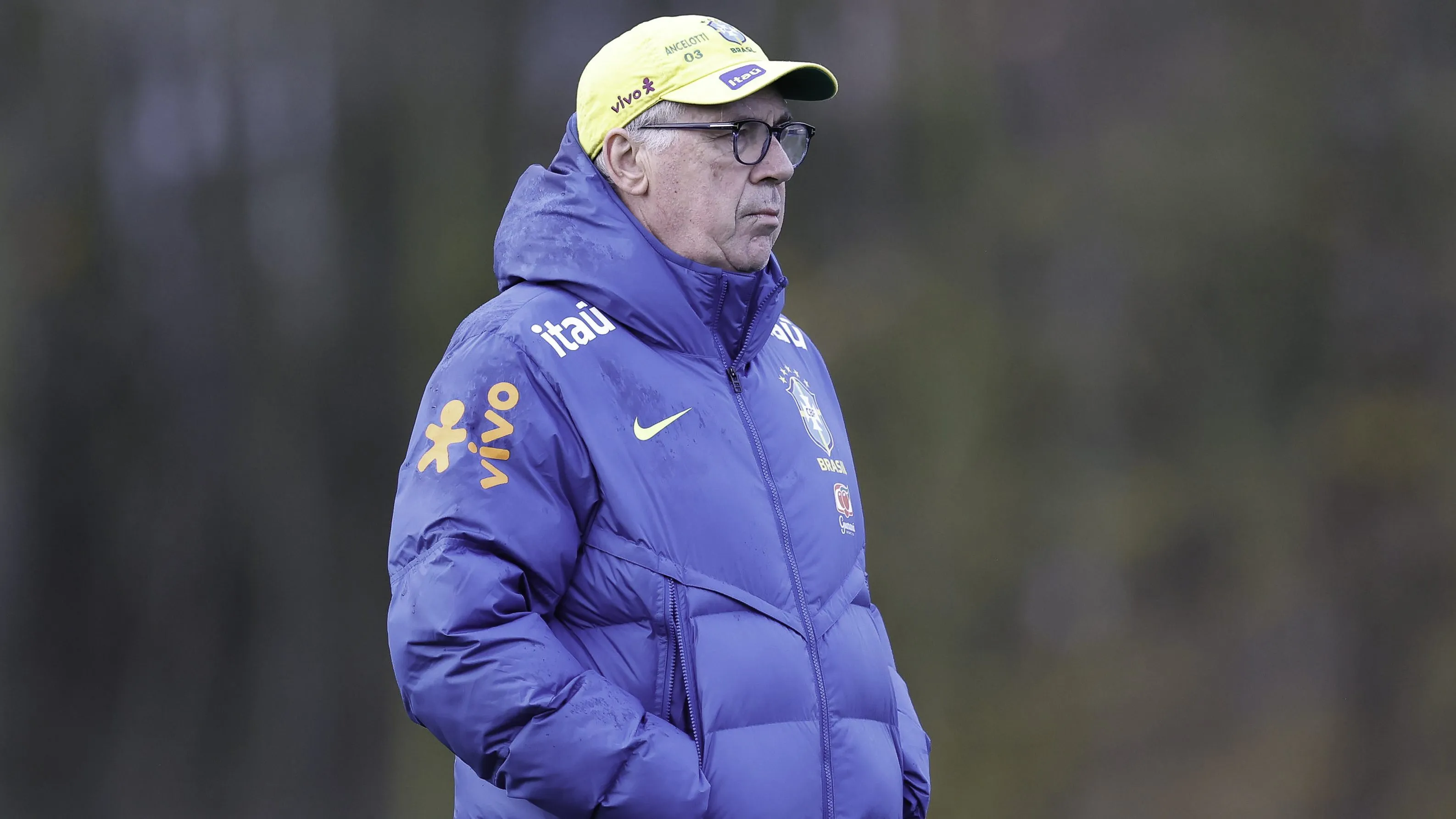 Ancelotti. Foto: Rafael Ribeiro/CBF