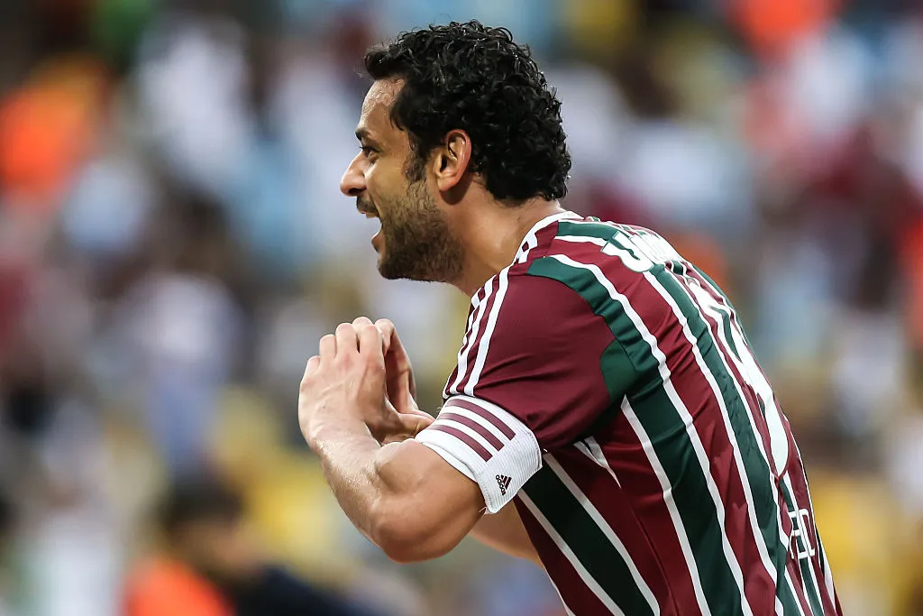 Fred foi fundamental para o título do Fluminense em 2010. Foto: Carmen Flores/Getty Images)