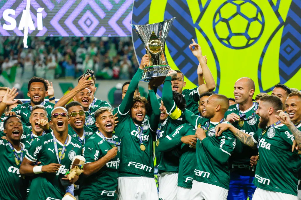 Com show de Scarpa, Palmeiras foi mais uma vez campeão Brasileiro. Foto: Ricardo Moreira/Getty Images)