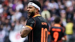 SP - SAO PAULO - 09/11/2025 - BRASILEIRO A 2025, CORINTHIANS X CEARA - Memphis Depay jogador do Corinthians durante partida contra o Ceara no estadio Arena Corinthians pelo campeonato Brasileiro A 2025. Foto: Fabio Giannelli/AGIF