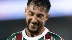 RJ - RIO DE JANEIRO - 06/11/2025 - BRASILEIRO A 2025, FLUMINENSE X MIRASSOL - Lucho Acosta jogador do Fluminense durante partida contra o Mirassol no estadio Maracana pelo campeonato Brasileiro A 2025. Foto: Jorge Rodrigues/AGIF