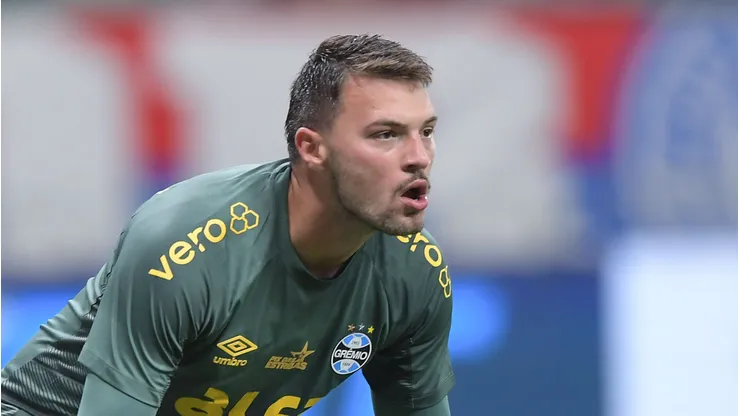Grando durante partida na Arena Fonte Nova.