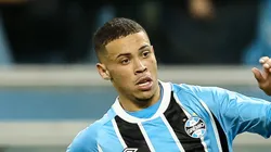 Alysson Edward durante partida na Arena contra o Corinthians.