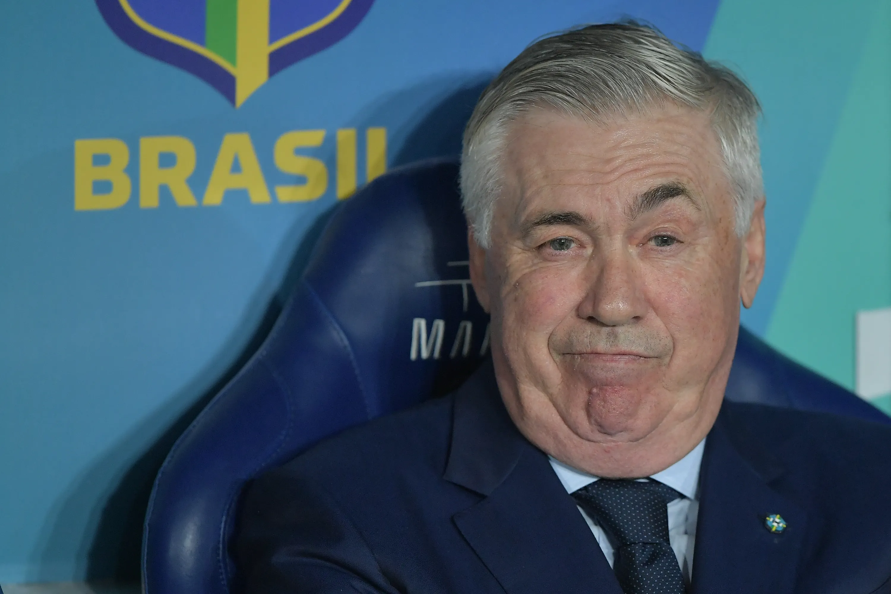 Vini Jr exalta trabalho de Ancelotti na Seleção. Foto: Thiago Ribeiro/AGIF