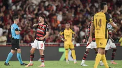 De Arrascaeta jogador do Flamengo comemora seu gol durante partida contra o Sport - Foto: Thiago Ribeiro/AGIF