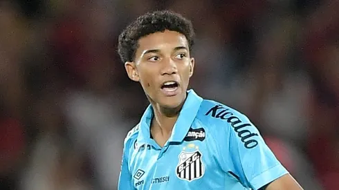 Robinho Jr, atacante do Santos