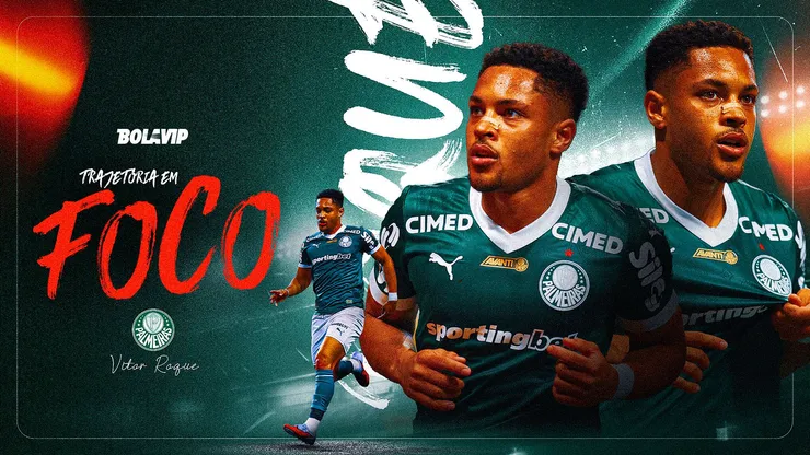 A trajetória de Vitor Roque, do Palmeiras — Foto Marcello Zambrana e Anderson RomãoAGIF