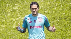 Pedro retornou aos treinamentos após sofrer fratura