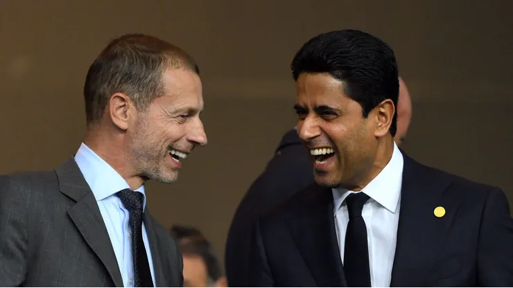 Nasser Al-Khelaifi, presidente do PSG - (Foto: David Ramos/Getty Images)