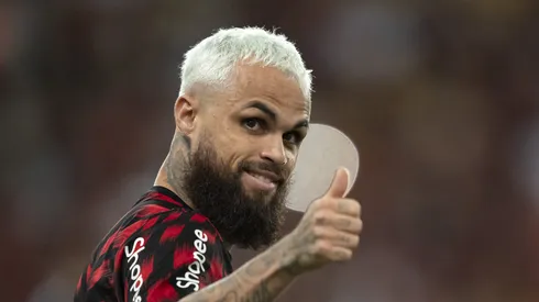 Michael durante partida no Maracanã.