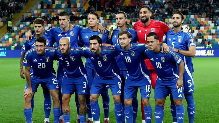 Seleção da Itália. Foto: Marco Luzzani/Getty Images