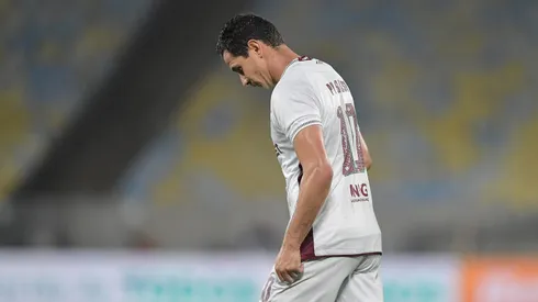 RJ - RIO DE JANEIRO - 13/09/2025 - BRASILEIRO A 2025, FLUMINENSE X CORINTHIANS - Ganso jogador do Fluminense durante partida contra o Corinthians no estadio Maracana pelo campeonato Brasileiro A 2025. Foto: Thiago Ribeiro/AGIF