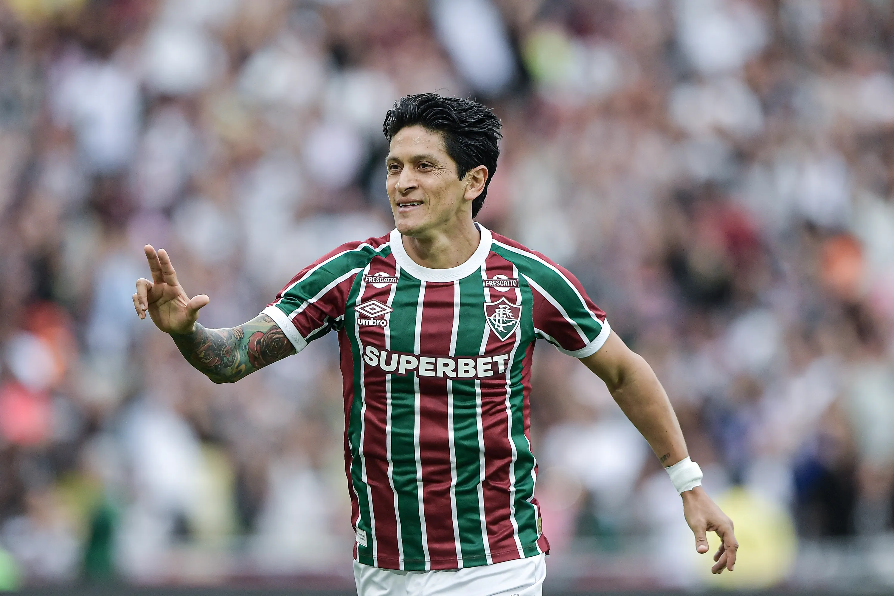 Cano em ação pelo Fluminense. Foto: Thiago Ribeiro/AGIF