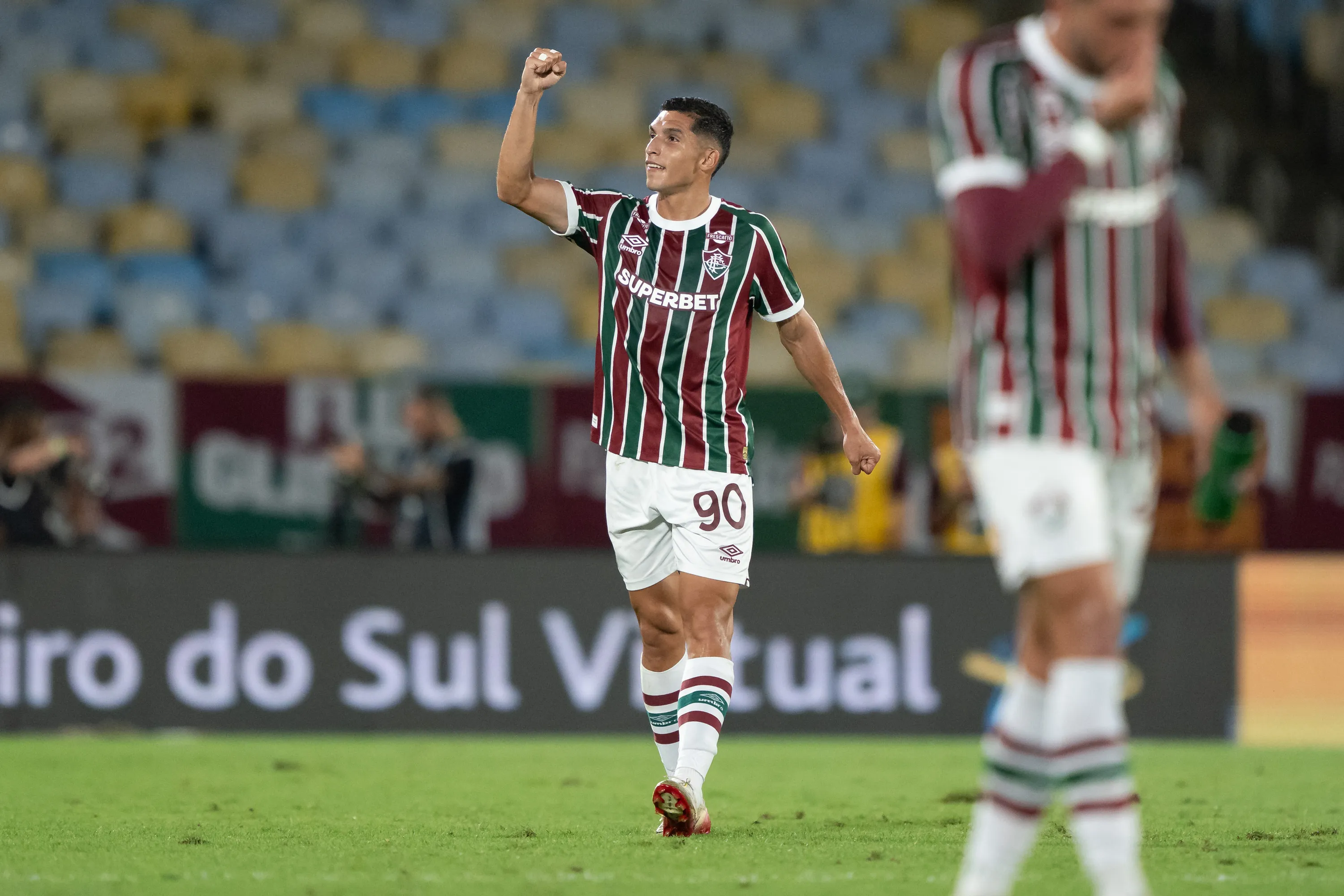 Fluminense venceu os últimos seis jogos como mandante no Brasileirão. Foto: Jorge Rodrigues/AGIF