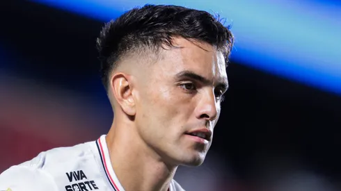 SP - SAO PAULO - 05/02/2025 - PAULISTA 2025, SAO PAULO X MIRASSOL - Enzo Diaz jogador do Sao Paulo durante partida contra o Mirassol no estadio Morumbi pelo campeonato Paulista 2025. Foto: Marcello Zambrana/AGIF