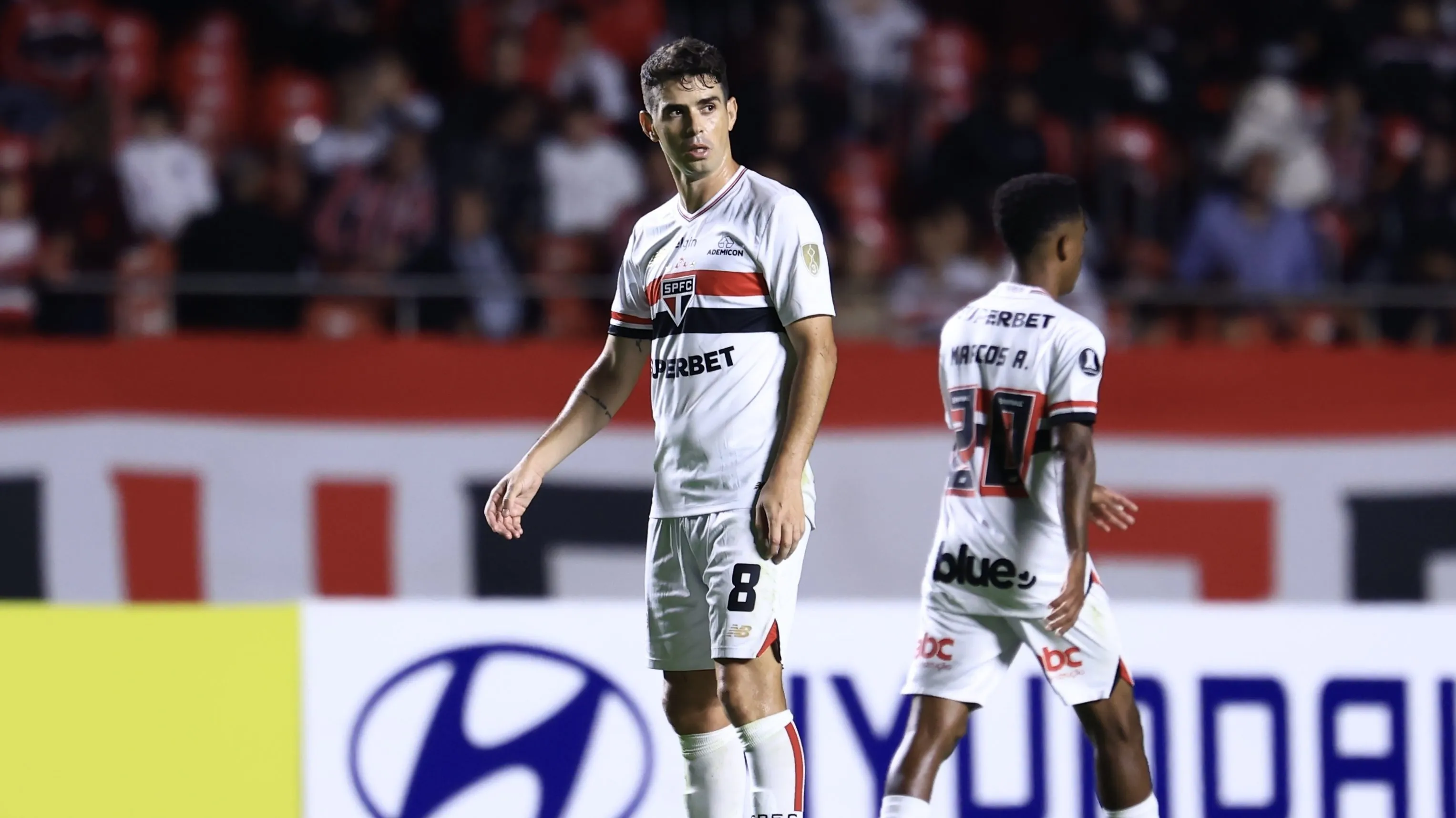 Oscar pelo São Paulo. Foto: Marcello Zambrana/AGIF