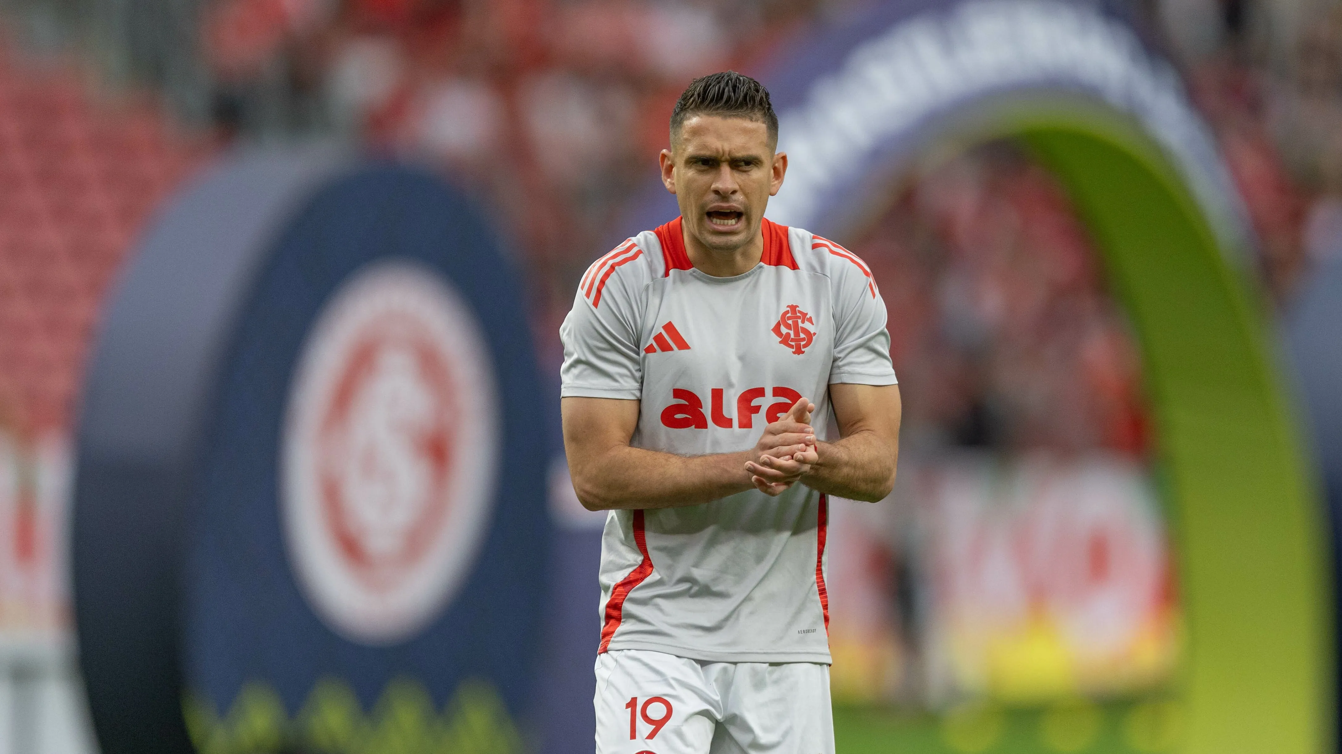 Borré no Internacional. Foto: Liamara Polli/AGIF