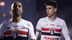 Lucas e Oscar durante partidas em 2025