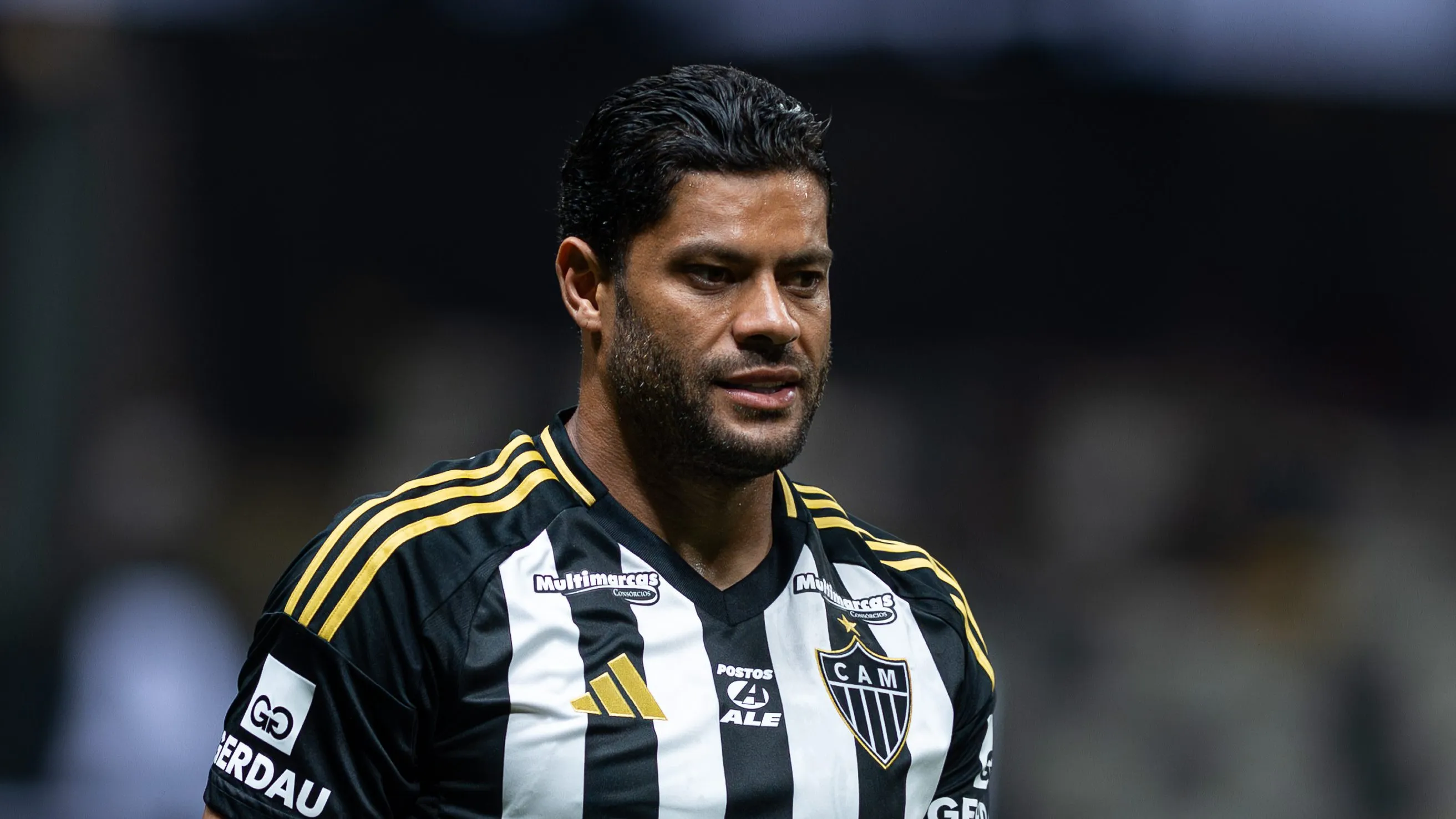 Hulk pelo Atlético. Foto: Alessandra Torres/AGIF