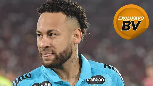 RJ - RIO DE JANEIRO - 09/11/2025 - BRASILEIRO A 2025, FLAMENGO X SANTOS - Neymar jogador do Santos durante partida contra o Flamengo no estadio Maracana pelo campeonato Brasileiro A 2025. Foto: Thiago Ribeiro/AGIF