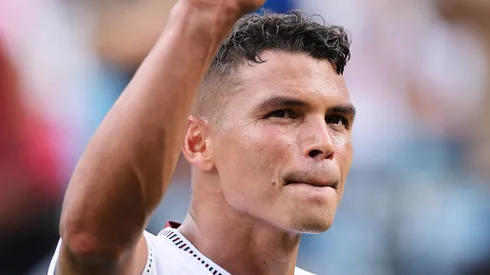 Thiago Silva se despediu do Fluminense em dezembro de 2025 – Foto: Michael Reaves/Getty Images
