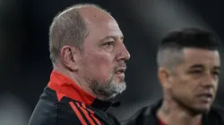 Alessandro Barcellos presidente do Internacional durante partida contra o Botafogo no estadio Engenhao pelo campeonato Brasileiro A 2025. Foto: Thiago Ribeiro/AGIF