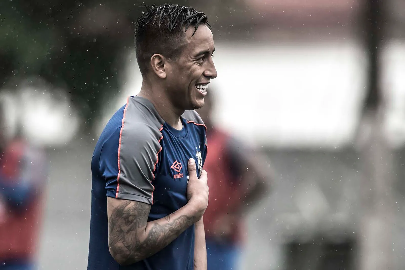 Cueva teve passagem decepcionante pelo Santos em 2019 e não guarda lembranças positivas do torcedor – Foto: Ivan Storti/Santos FC